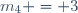 m_4 = 3\,