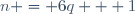 n = 6q + 1