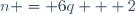 n = 6q + 2