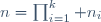 n=\prod_{i=1}^k n_i