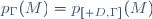 p_{\Gamma}(M)=p_{[{\mathscr D},\Gamma]}(M)