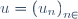 u=\left(u_n\right)_{n\in\N}