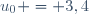u_0 = 3,4