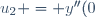 u_2 = y''(0)