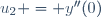 u_2 = y''(0)