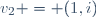 v_2 = (1,i)