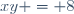 xy = 8