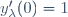 y'_\lambda(0)=1