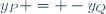 y_P = -y_Q