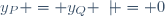 y_P = y_Q \not = 0