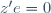 z'e=0