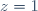 \|\overrightarrow{OM}\|\;z=1