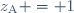 z_{\text{A}} = 1