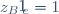 z_{B'e}=1