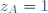 z_A=1
