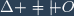 \Delta \not=\not O