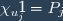 \chi_{u'_j}=P_j