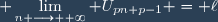 \displaystyle \lim_{n \longrightarrow +\infty} U_{pn+p-1} = \ell