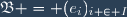 \mathfrak{B} = (e_i)_{i \in I}