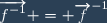 \overrightarrow{f^{-1}} = \overrightarrow{f}^{-1}