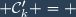 \small \mathcal{C}'_k = \empty