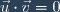 \vec{u}\cdot\vec{v}=0