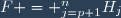F = \Bigcap_{j=p+1}^nH_j