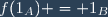 f(1_A) = 1_B