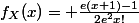 $f_X(x)= \frac{e(x+1)-1}{2e^2x!}$
