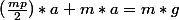 (\frac{mp}{2})*a+m*a=m*g