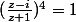 (\frac{z-i}{z+1})^4=1