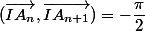 (\vec{IA_n},\vec{IA_{n+1}})=-\dfrac{\pi}{2}\;\;[2\pi]