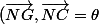 (\vec{NG},\vec{NC}=\theta