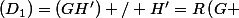 (D_1})=(GH') / H'=R\left(G ;\dfrac{4\pi}{3}\right)(H)