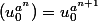 (u_0^{a^n})=u_0^{a^{n+1}}