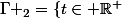 \Gamma _2=\{t\in \R^+&nbsp;&nbsp;/ t^p \leq y\}