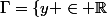 \Gamma=\{y \in \R&nbsp;&nbsp;&nbsp;&nbsp;/y^p\leq x_0\}