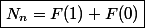 \boxed{N_n=F(1)+F(0)}