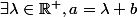 \exists\lambda\in\mathbb{R}^+,a=\lambda b