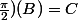 r_{(A;\frac{\pi}{2})(B)=C