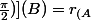r_{(A;\frac{\pi}{2})}[r_{(B;\frac{\pi}{2})](B)=r_{(A;\frac{\pi}{2})(B)