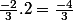 \frac{-2}{3}.2=\frac{-4}{3}
