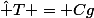 \hat T = Cg