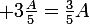\large 3\frac{A}{5}=\frac{3}{5}A