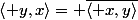 \left\langle y,x\right\rangle= \overline{\left\langle x,y\right\rangle}