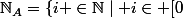 \mathbb{N}_A=\{i \in\mathbb{N}\mid i\in [0;256[\; \mid i \equiv 0\, [8]\}