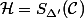 \mathcal{H}=S_{\Delta'}(\mathcal{C})