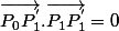 \overrightarrow{P_{0}P_{1}^{'}}.\overrightarrow{P_{1}P_{1}^{'}}=0