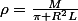 \rho=\frac{M}{\pi R^{2}L}