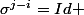 \sigma^{j-i}=Id 